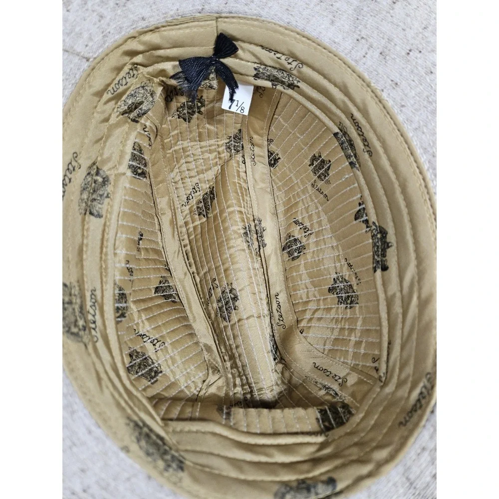 Vintage Stetson Wool Fedora Size 7 1/8